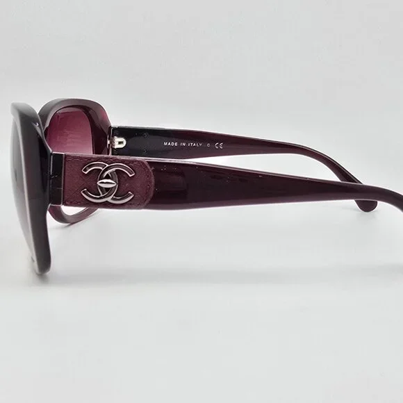 Chanel 5234-Q c.539/3P Red Frame Red Gradient Lens  display picture 1